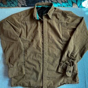 Arc’teryx button down long-sleeve shirt, men’s small